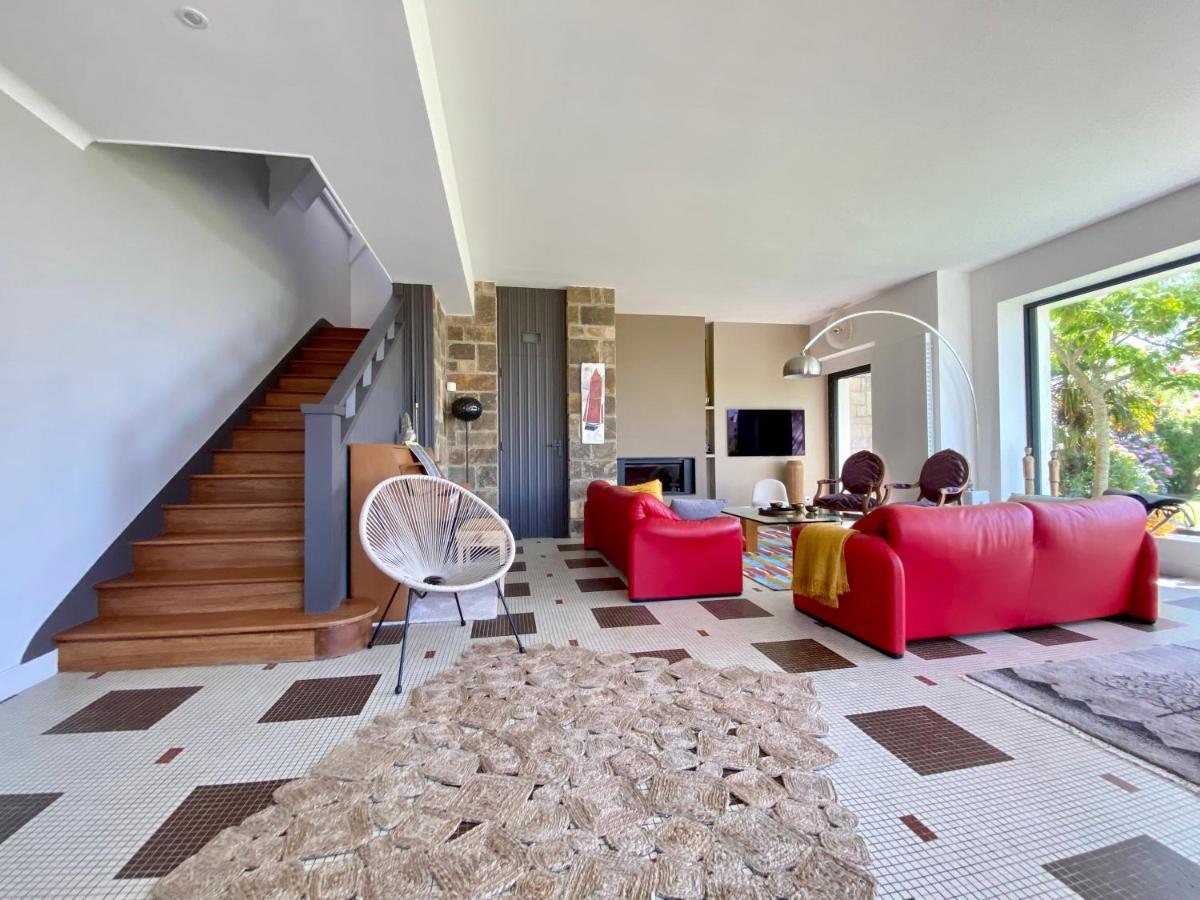 Superbe Villa Vue Sur Mer, Corniche De La Plage เบโนเดต ภายนอก รูปภาพ